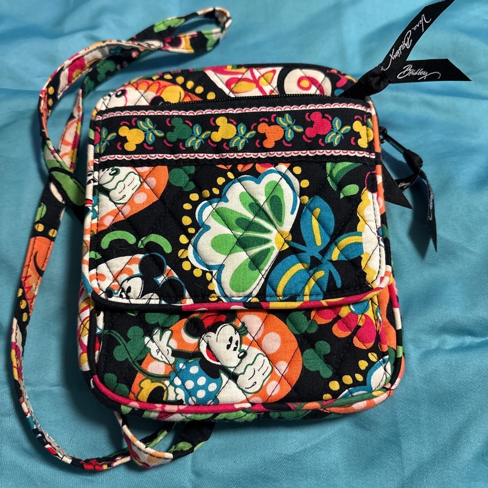 Vera Bradley, Disney, Mickey, and Minnie mouse Crossbody